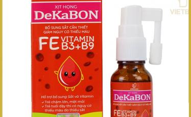 XỊT HỌNG DEKABON FE XỊT HỌNG DEKABON FE