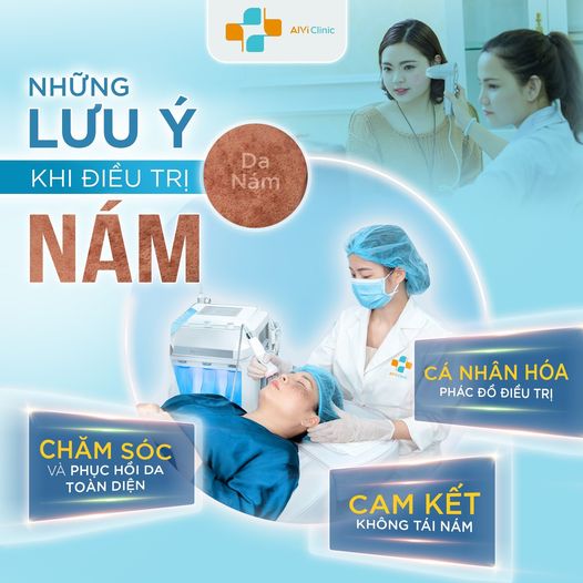 NHỮNG LƯU Ý KHI ĐIỀU TRỊ NÁM DA 