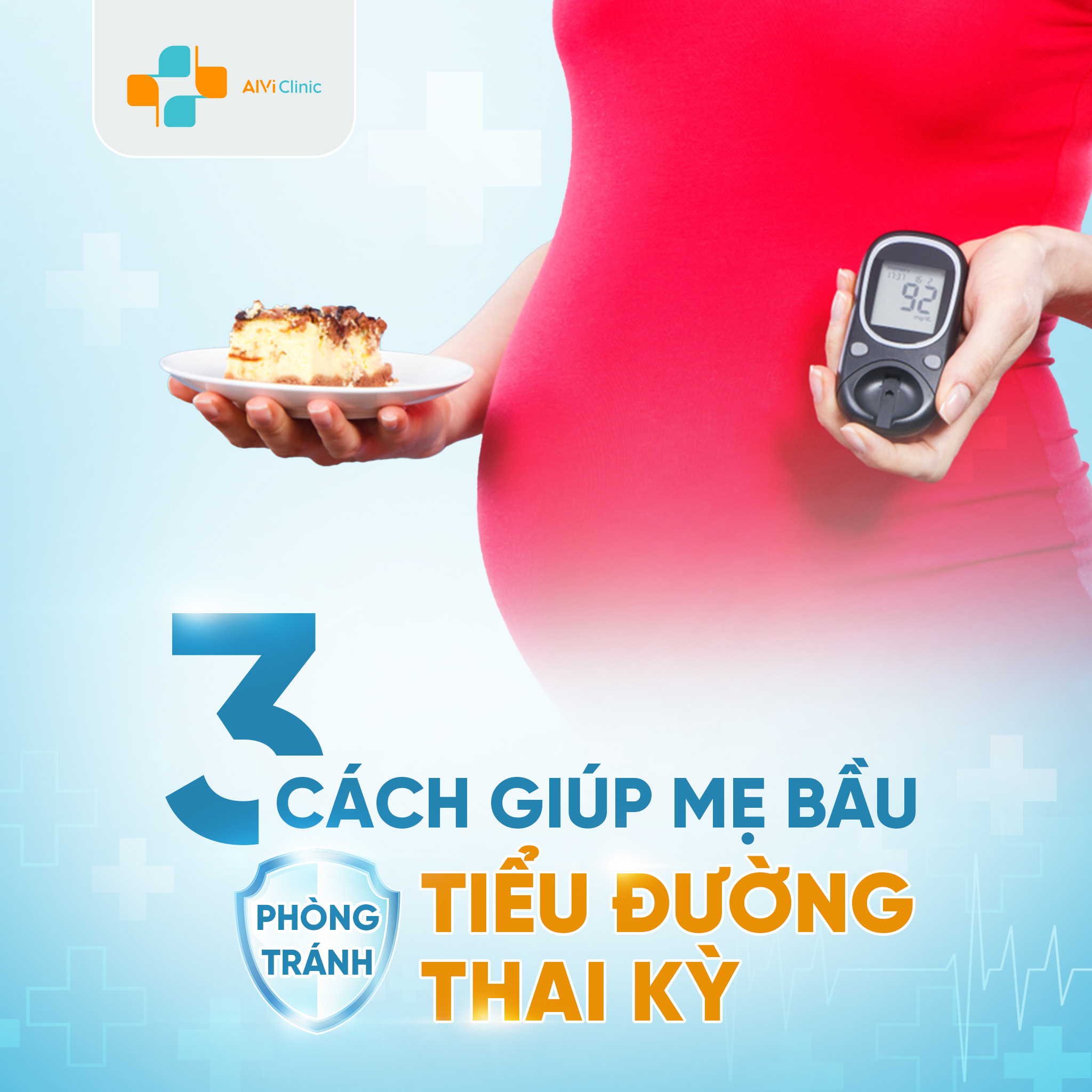 3 CÁCH GIÚP MẸ BẦU PHÒNG TRÁNH TIỂU ĐƯỜNG THAI KỲ 